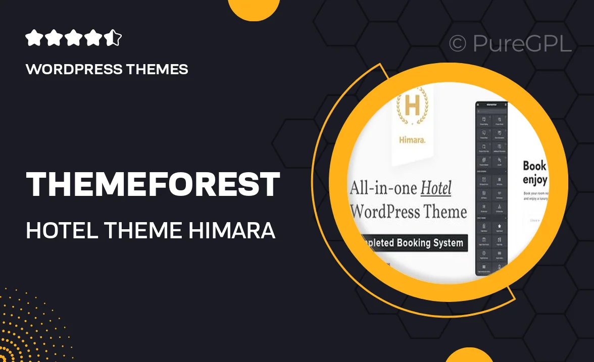 Themeforest | Hotel Theme Himara