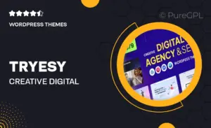 Tryesy – Creative Digital Agency WordPress Theme