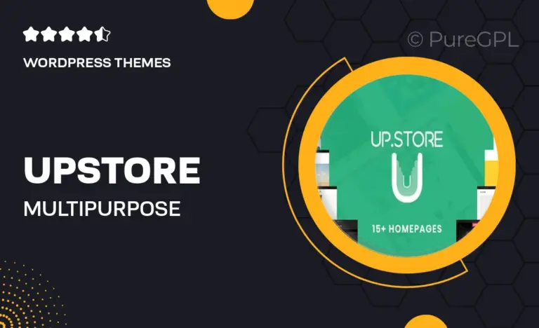 upstore multi purpose woocommerce wordpress theme