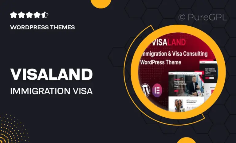 visaland immigration visa consulting wordpress theme