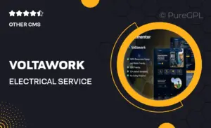 VoltaWork – Electrical Service Elementor Template Kit