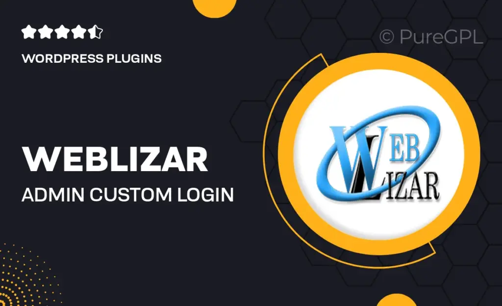 Weblizar | Admin Custom Login Pro 24 Weblizar | Admin Custom Login Pro