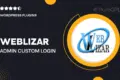 Weblizar | Admin Custom Login Pro