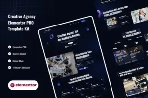 Wiragen – Creative Agency Elementor Pro Template Kit