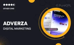 Adverza – Digital Marketing Agency Elementor Template Kit