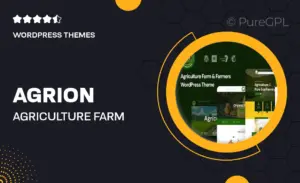 Agrion – Agriculture Farm & Farmers WordPress Theme