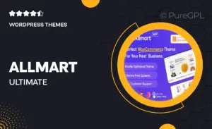 Allmart – Ultimate Electronics & Gadgets Store WordPress Theme