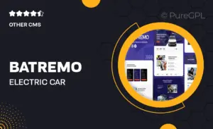 Batremo – Electric Car Service Elementor Template Kits