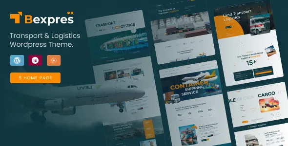 Bexpres – Transport & Logistics WordPress Theme