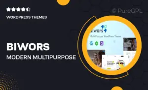Biwors – Modern & Multipurpose WordPress Theme