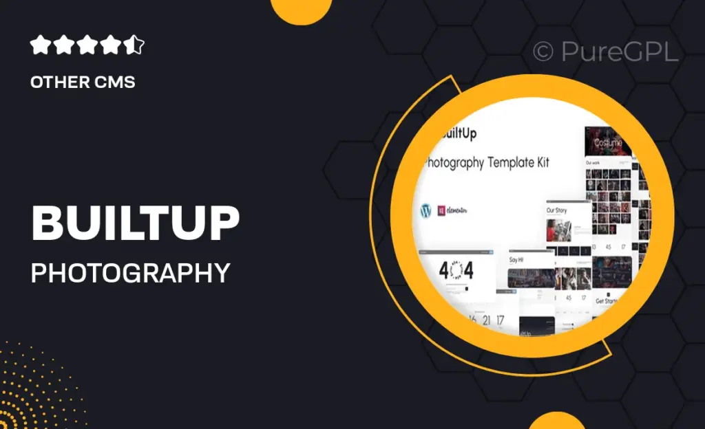 BuiltUp – Photography Template Kit 36 BuiltUp – Photography Template Kit