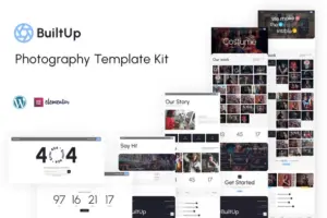 BuiltUp – Photography Template Kit