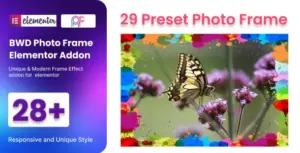 BWD Photo Frame Addon For Elementor