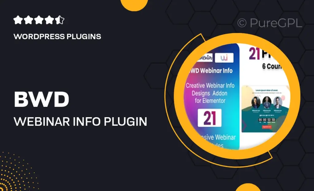 BWD Webinar Info Plugin for Elementor 6 BWD Webinar Info Plugin for Elementor