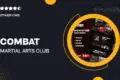 Combat – Martial Arts Club & Trainer Elementor Template Kit