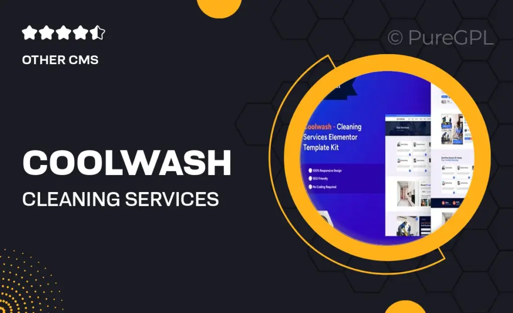 Coolwash – Cleaning Services Elementor Pro Template Kit 57 Coolwash – Cleaning Services Elementor Pro Template Kit