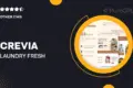 Crevia – Laundry & Fresh Clothing Elementor Template Kit