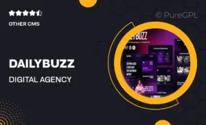 DailyBuzz – Digital Agency Elememtor Template Kit
