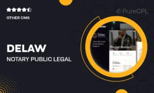 Delaw – Notary Public & Legal Services Elementor Template Kit