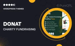 Donat – Charity & Fundraising WordPress Theme