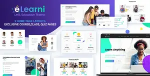 eLearni – LMS, Online Courses WordPress Theme