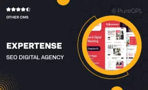 Expertense – SEO & Digital Agency Elementor Template Kit