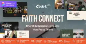 Faith Connect – Religion & Church WordPress Theme