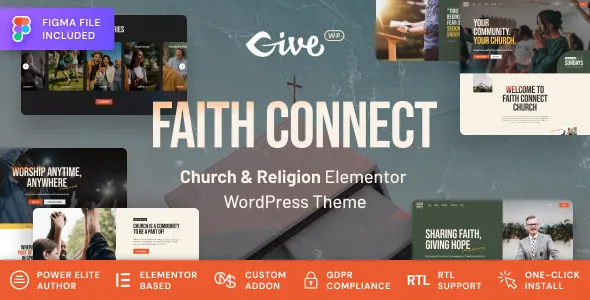 Faith Connect – Religion & Church WordPress Theme