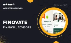 Finovate – Financial Advisors & Business Consulting WordPress Theme