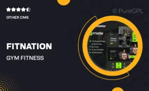 FitNation – Gym & Fitness Elementor Template Kit