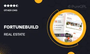FortuneBuild – Real Estate Property Elementor Template Kit