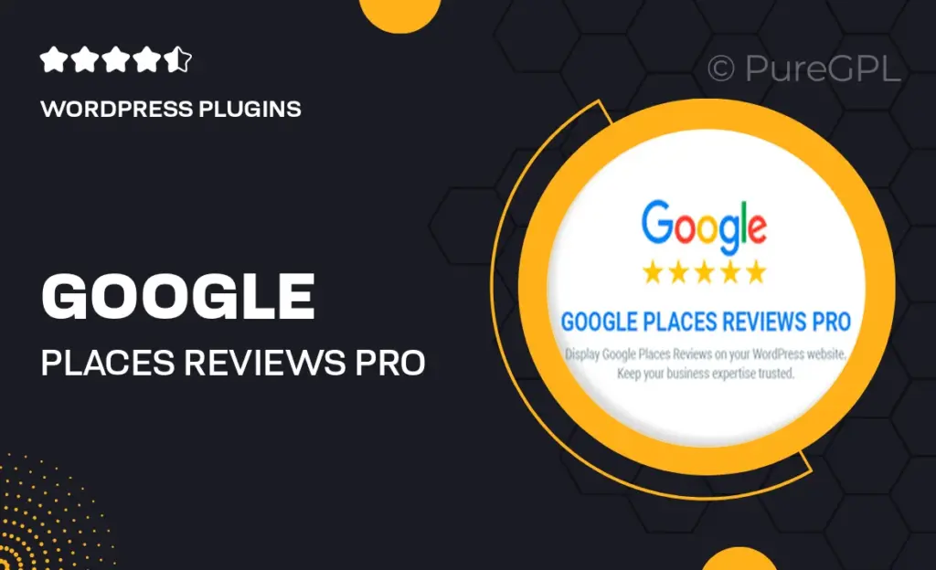 Google Places Reviews Pro WordPress Plugin 9 Google Places Reviews Pro WordPress Plugin