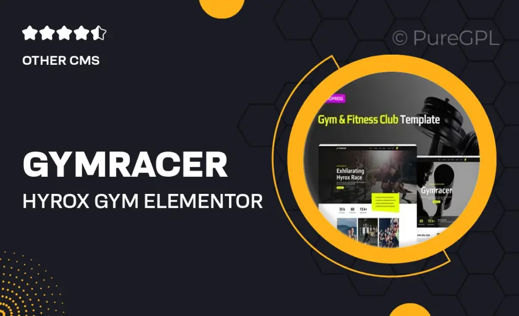 Gymracer – Hyrox Gym Elementor Pro Template Kit 52 Gymracer – Hyrox Gym Elementor Pro Template Kit