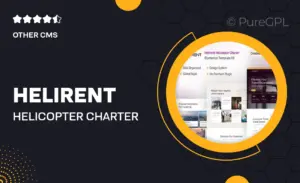 Helirent – Helicopter Charter Elementor Template Kit