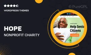 Hope | Non-Profit, Charity & Donations WordPress Theme + RTL
