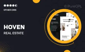 Hoven – Real Estate & Property Elementor Template Kit