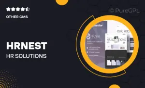 HRNest – HR Solutions Elementor Template Kit
