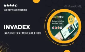 Invadex – Business Consulting WordPress Theme