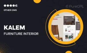 Kalem – Furniture & Interior Design Blog Elementor Template Kit