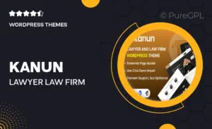 Kanun – Lawyer & Law Firm WordPress Theme