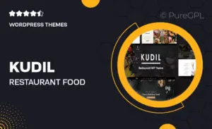 Kudil | Restaurant & Food Delivery Theme