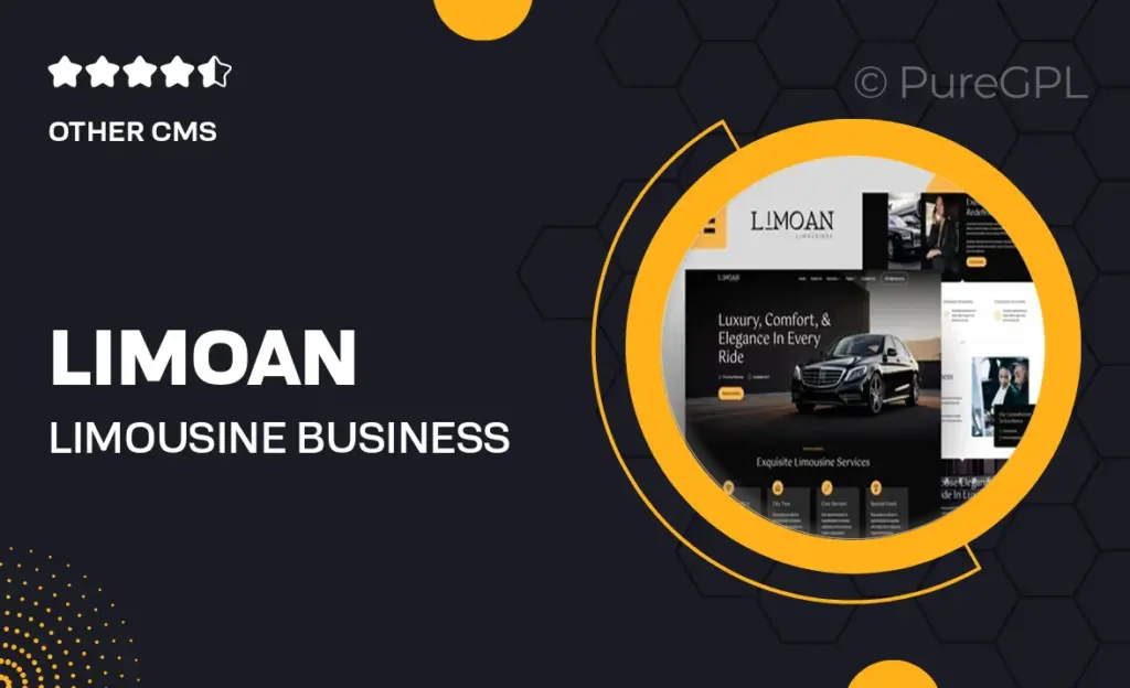 Limoan – Limousine Business Elementor Template Kit 38 Limoan – Limousine Business Elementor Template Kit