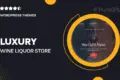 Luxury Wine | Liquor Store & Vineyard WordPress Theme + Shop