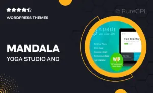 Mandala | Yoga Studio and Wellness Center WordPress Theme