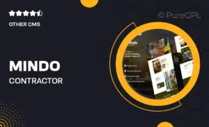 Mindo – Contractor & Construction Building Elementor Template Kit