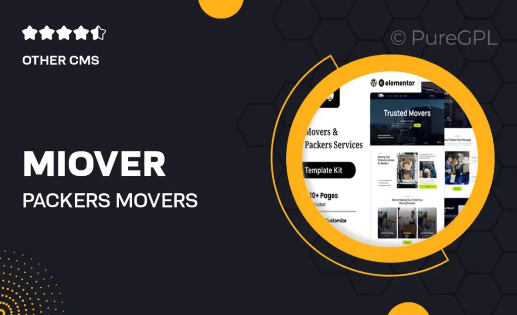 Miover – Packers & Movers Service Elementor Template Kit 27 Miover – Packers & Movers Service Elementor Template Kit