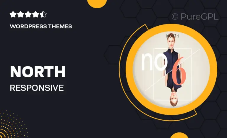 north responsive woocommerce theme