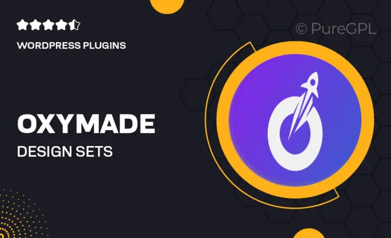 oxymade design sets templates for oxygen builder