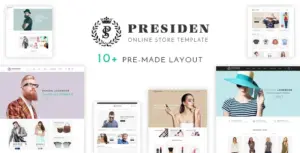 Presiden – Clothing and Fashion Shopify Theme