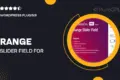 Range Slider Field for Elementor form